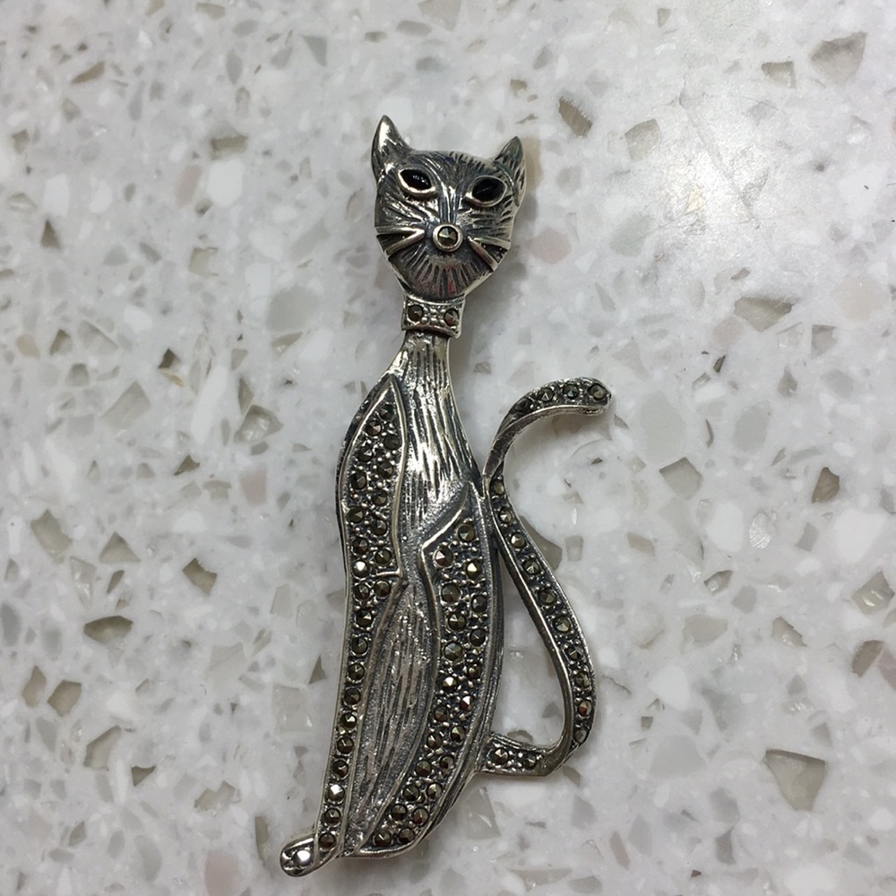 Very unique cat pin